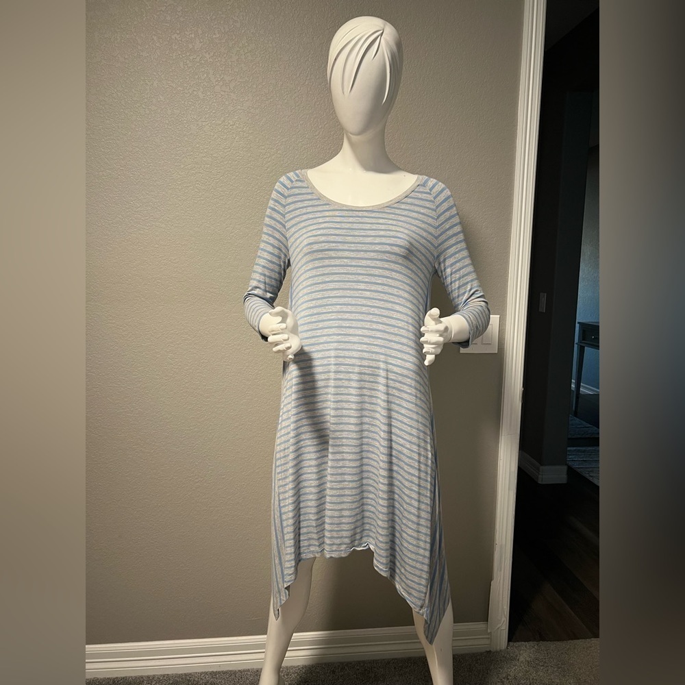 Matilda Jane Clothing | Blue Stripe Her Majesty
Dress Size L